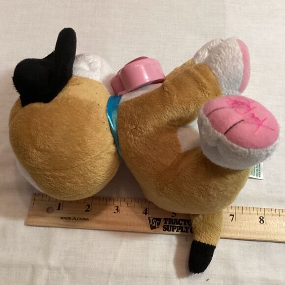 Cabbage Patch Kids CPK Adoptimals Plush Tan & Black Electronic Puppy Dog Plush - Picture 10 of 10